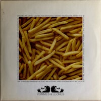 an album cover with french fries on it